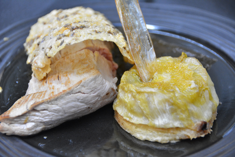 Un des plats de la soirée de gala, réalisé par l’équipe de restauration du CHU de Poitiers.