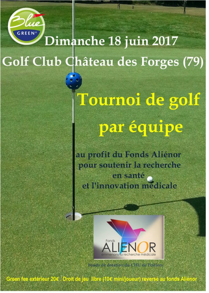 Tournoi de golf au profit du fonds Aliénor