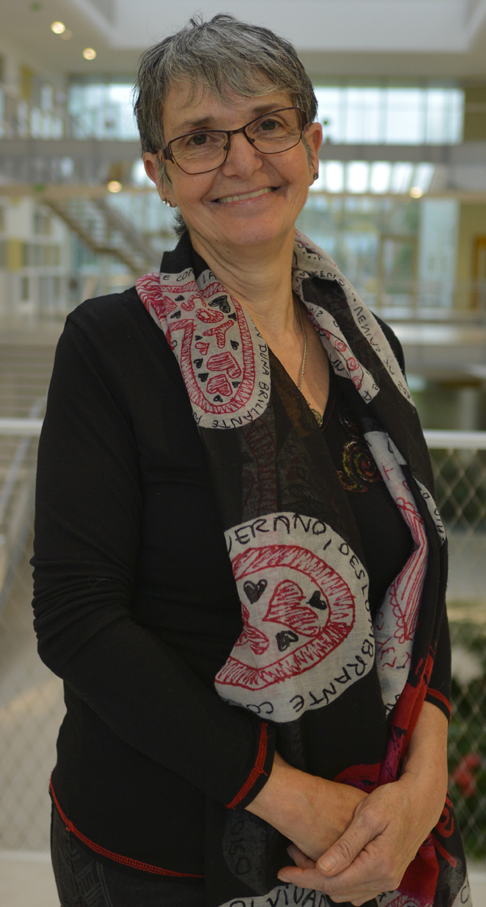 Catherine Boisseau, cadre de santé de l’unité d’hospitalisation à domicile du CHU de Poitiers