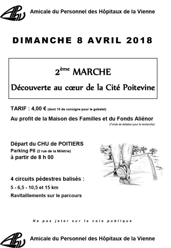 Marche au profit du fonds Aliénor