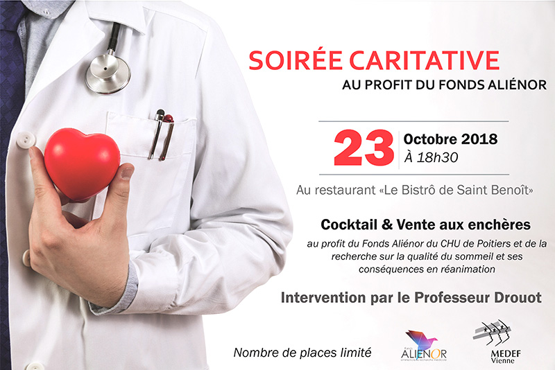 Soirée caritative au profit du fonds Aliénor