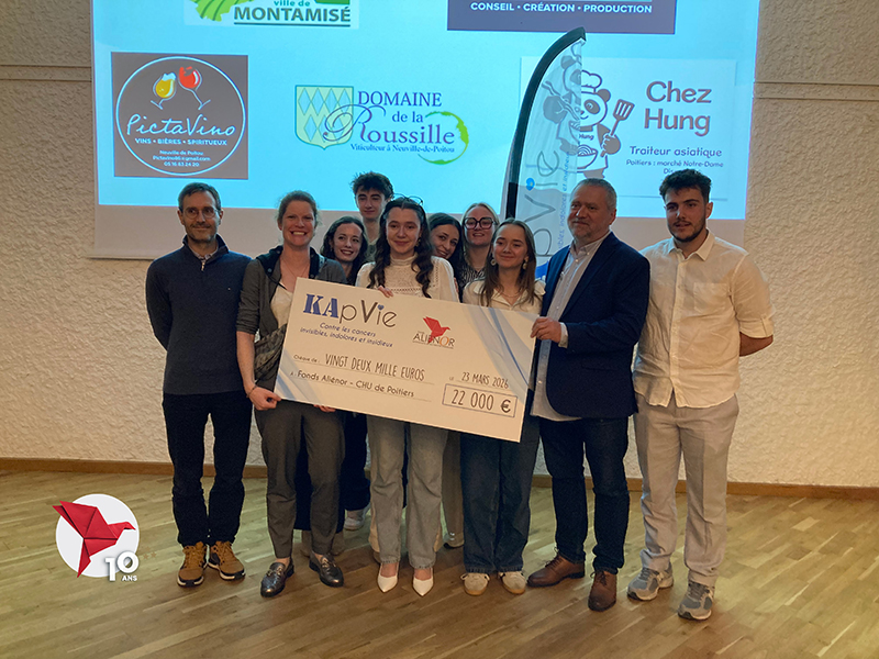 remise chèque Kap Vie