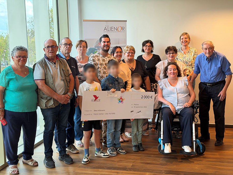 L'association Paula remet 2000 euros au fonds Aliénor